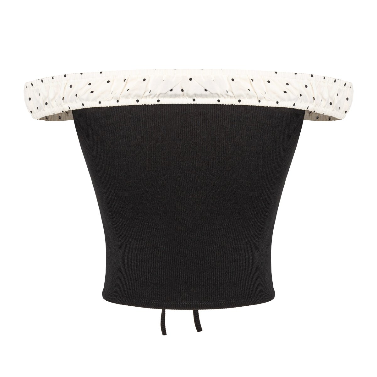 DKMV Jethro Polka Dot Off-shoulder Top 點點露肩短版上衣