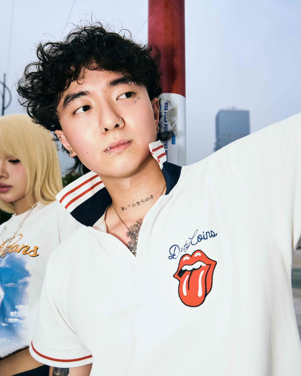 DIRTYCOINS DCxRS Embroidery Polo Shirt