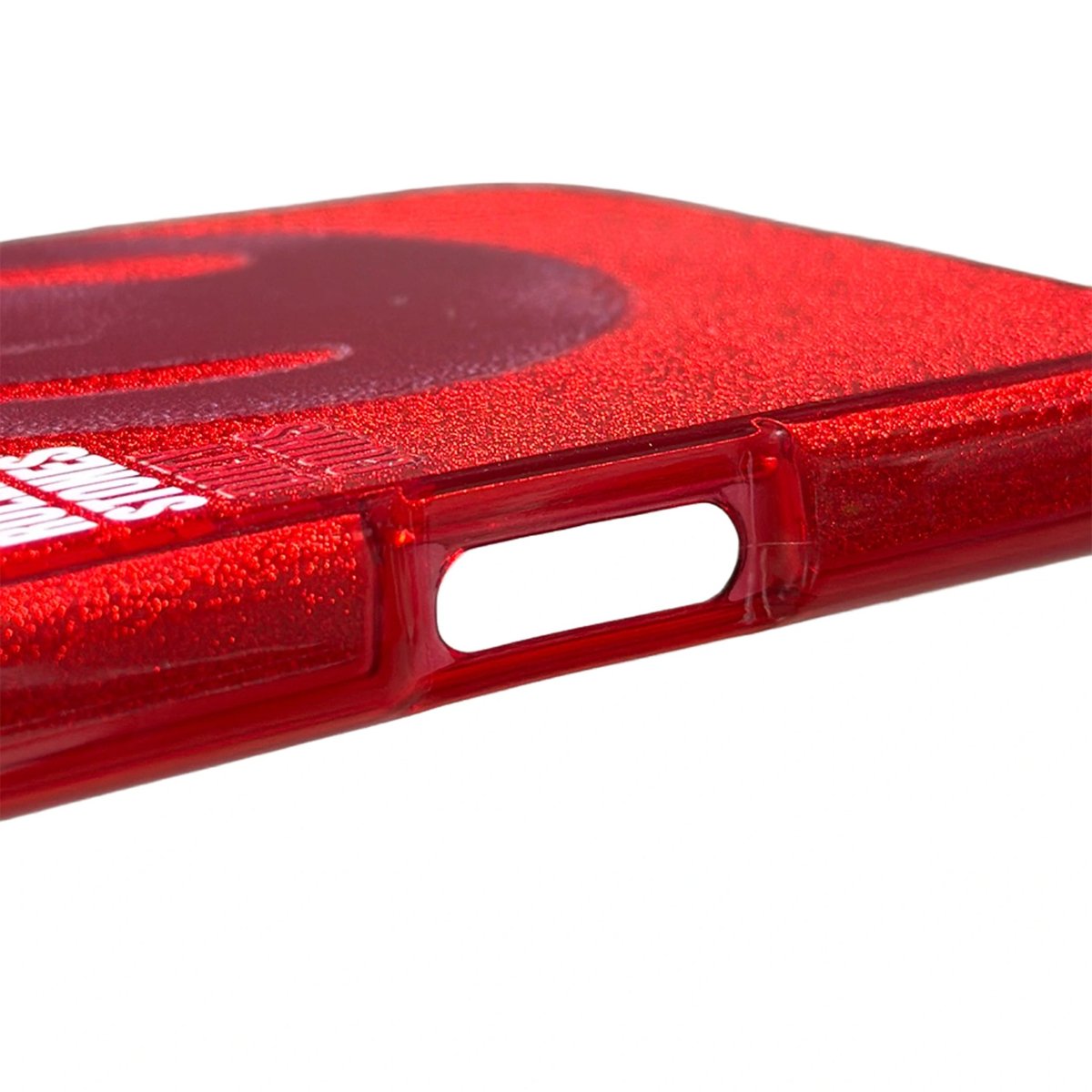 DIRTYCOINS DCxRS Noise Tongue iPhone Case - Red