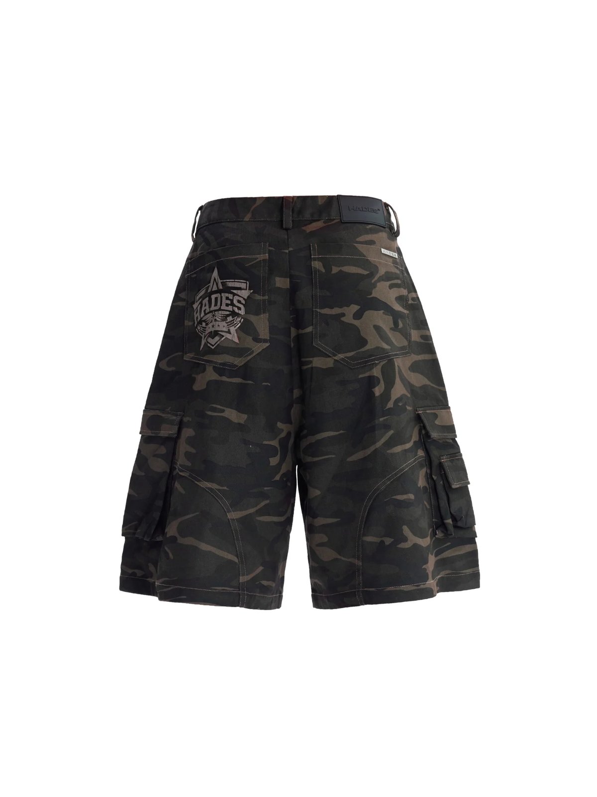 HADES RAIDER Khaki Camo Cargo Shorts