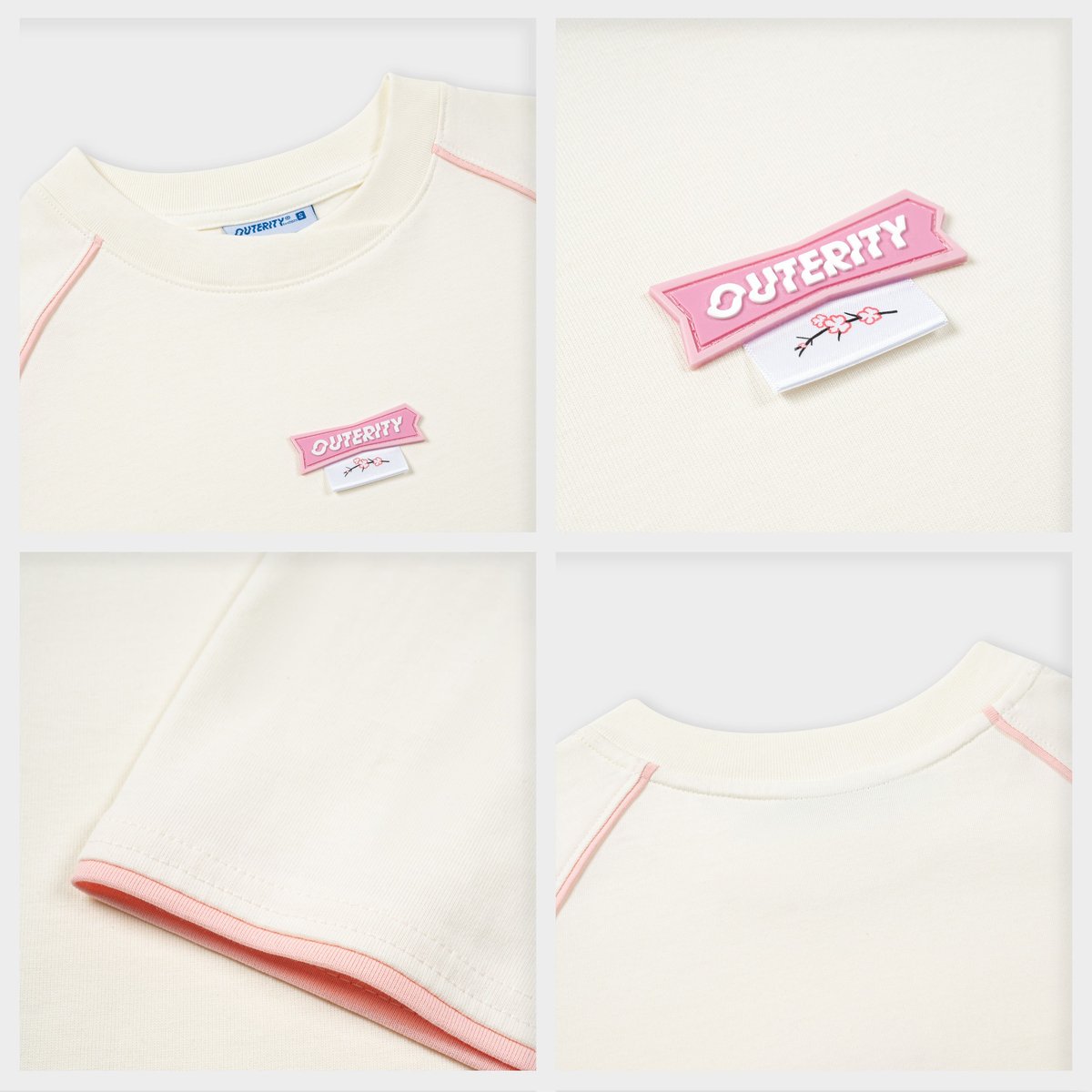 OUTERITY Pesca Tee 短袖 T-Shirt - Cannoli Cream