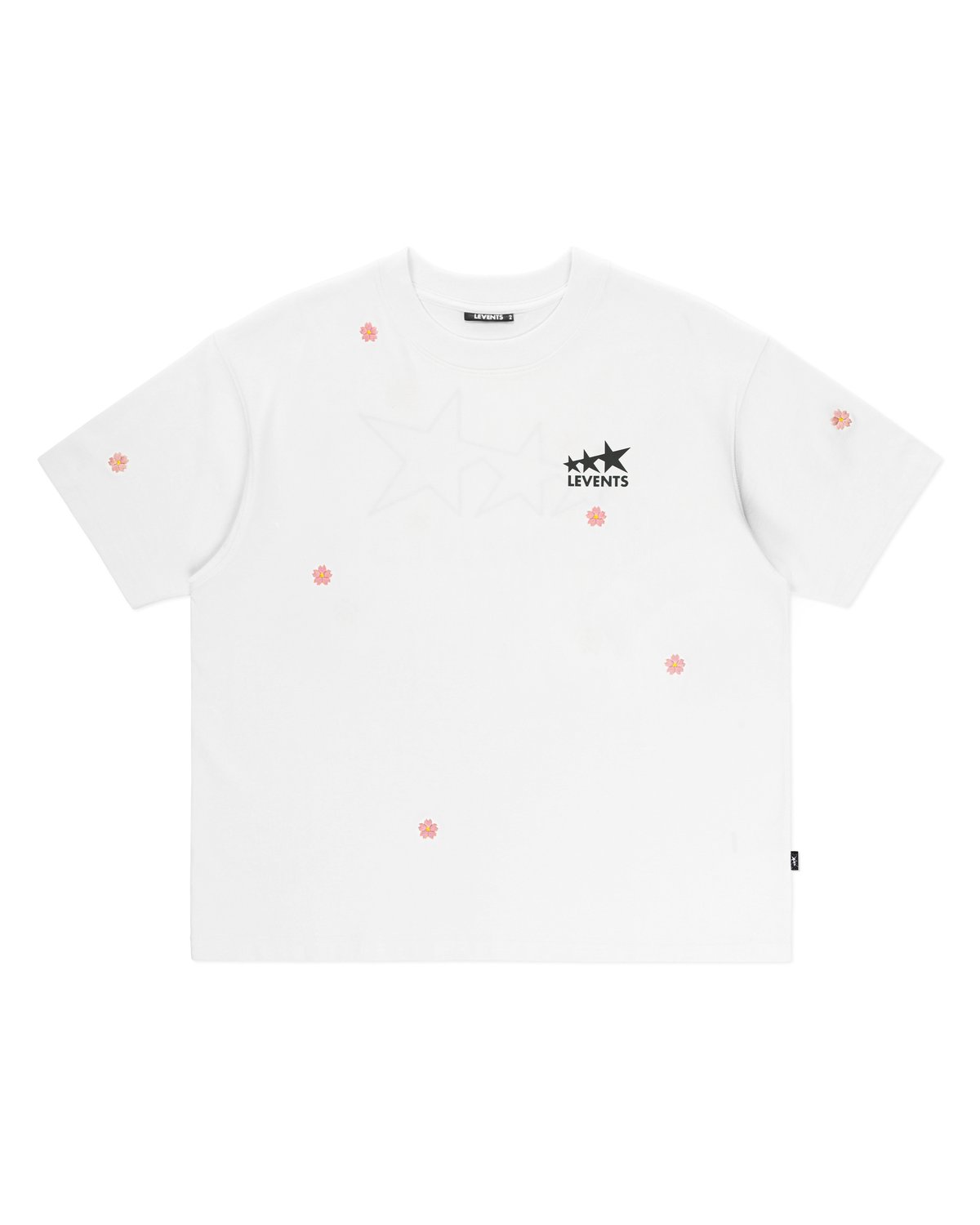 Levents® Sakura 重磅半寬鬆印花 T-shirt