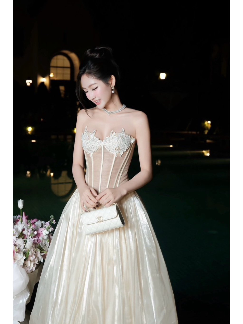 Fara CHOUCHOU Elegant Sweet Dress