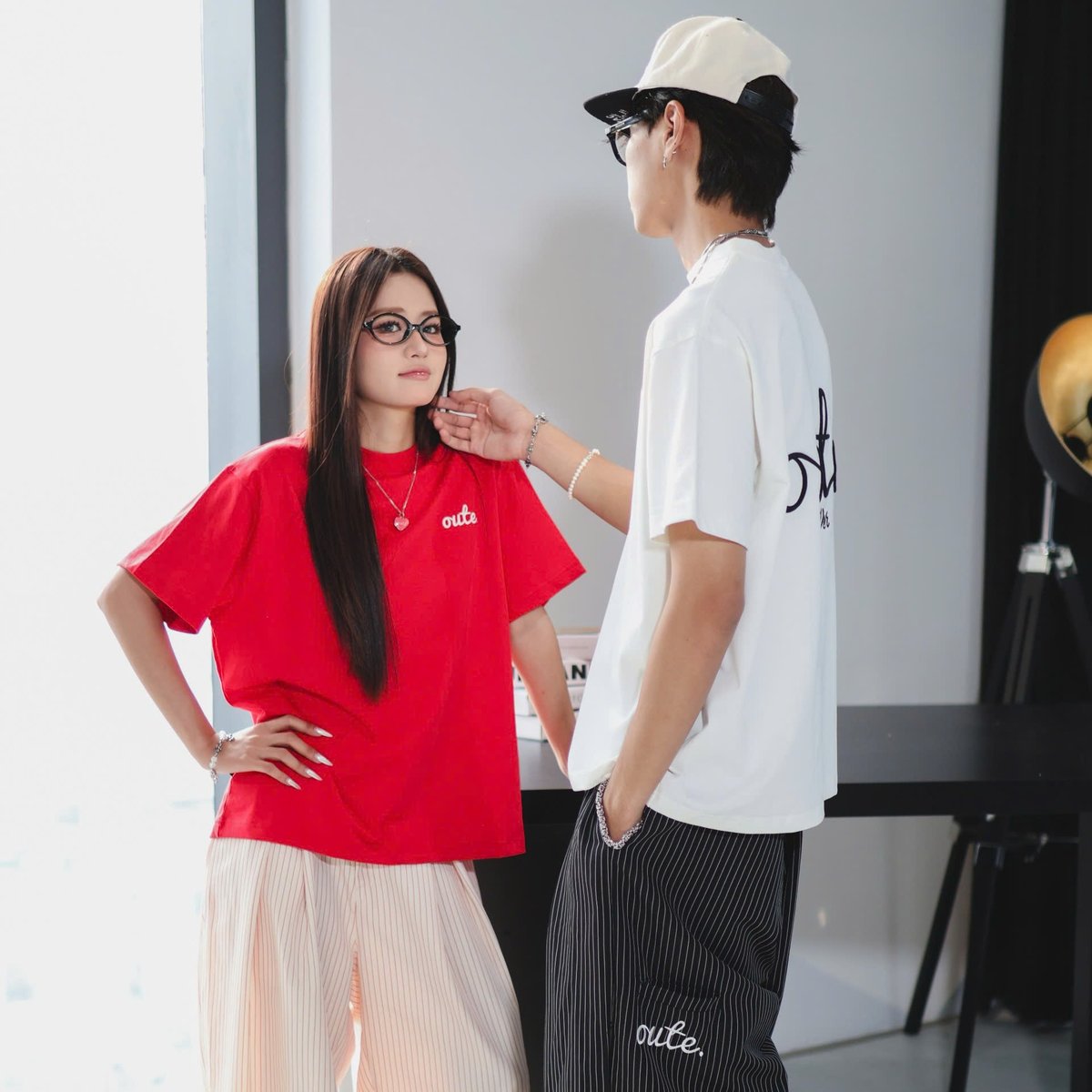 OUTERITY Boxy 立體刺繡 T-shirt Oute 280gsm