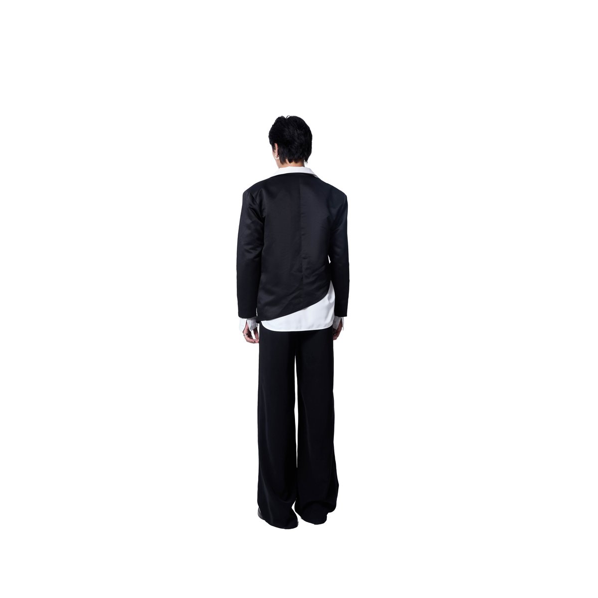 DUUSTU Tương Tư Couple Look Collection 1 情侶系列長褲 - 黑色