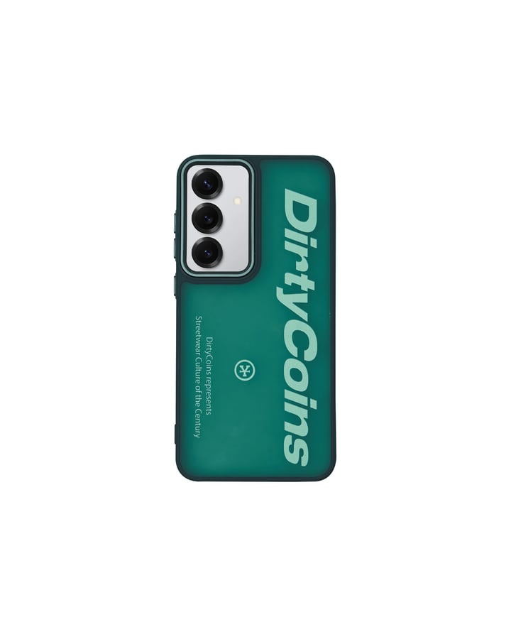 DIRTYCOINS Samsung Matte Logo Type 磨砂手機殼 - 綠色