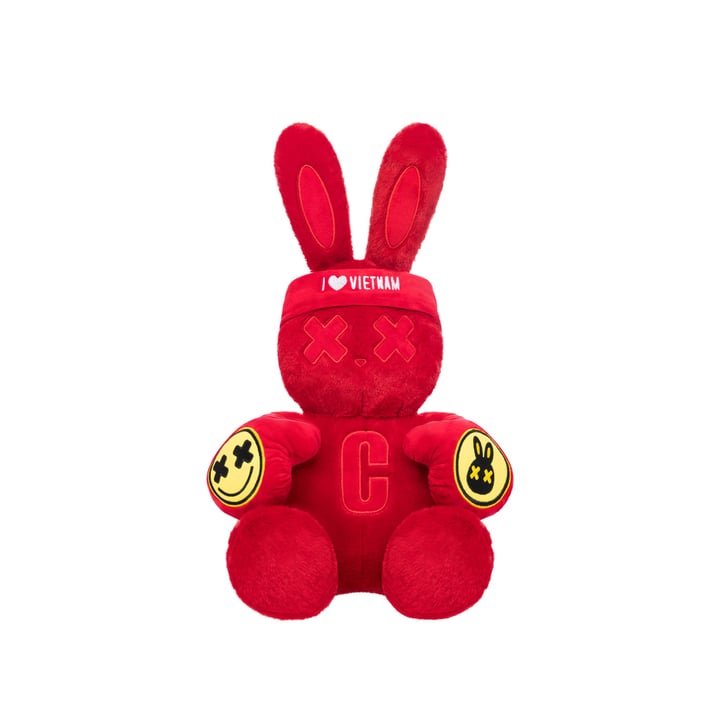 BAD RABBIT Red Baby Rabbit 限定版紅色兔子造型後背包