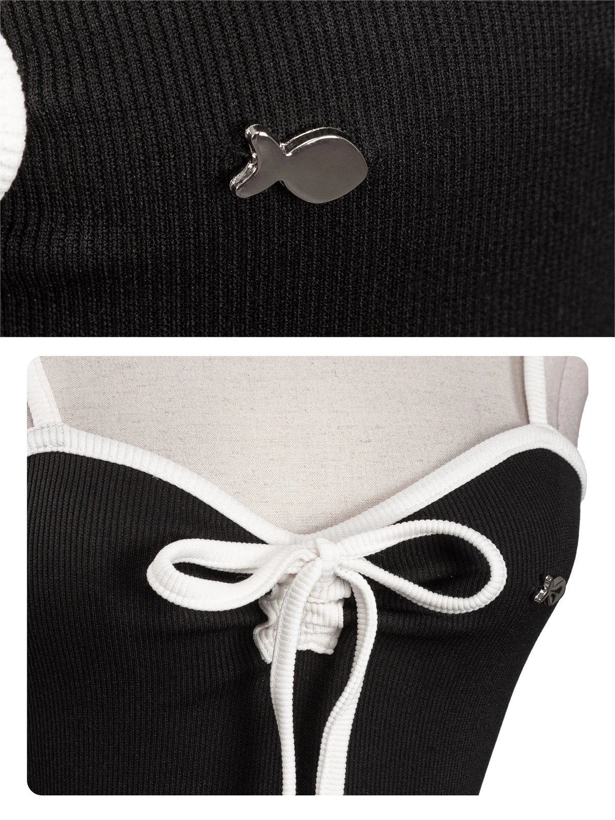 DKMV Eunji Two-Piece Set Camisole Dress with Long Sleeve Bolero Jacket