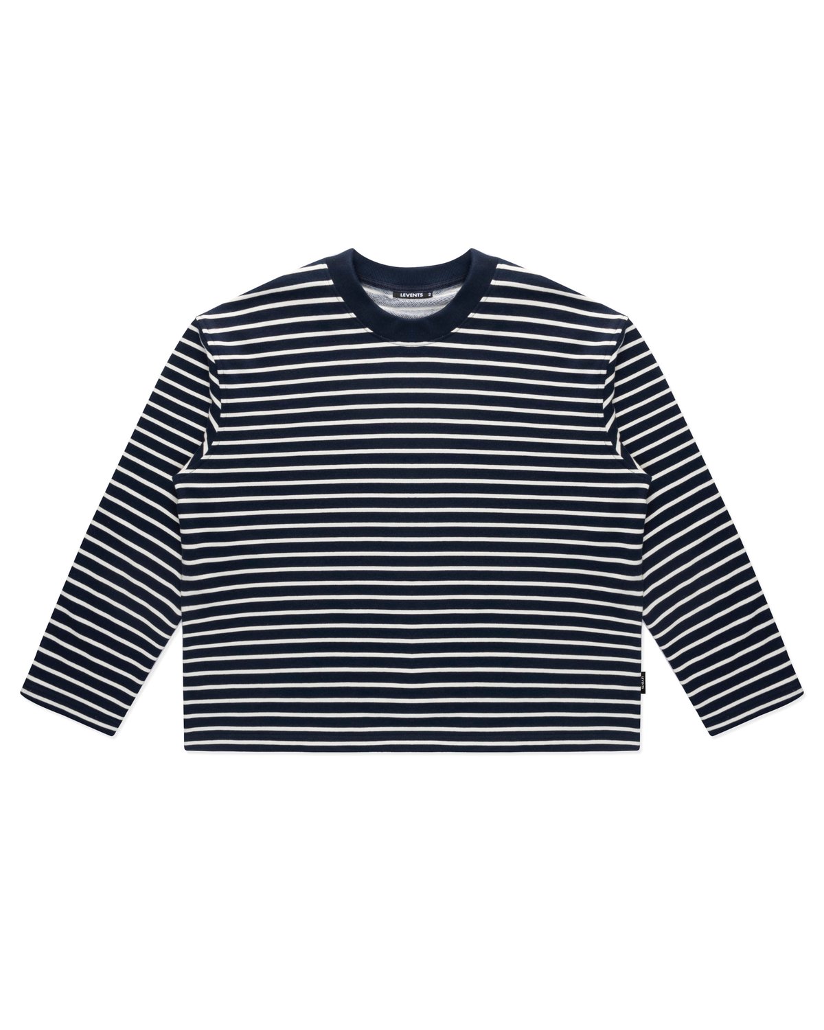 Levents® 季節條紋長袖 Boxy T-shirt