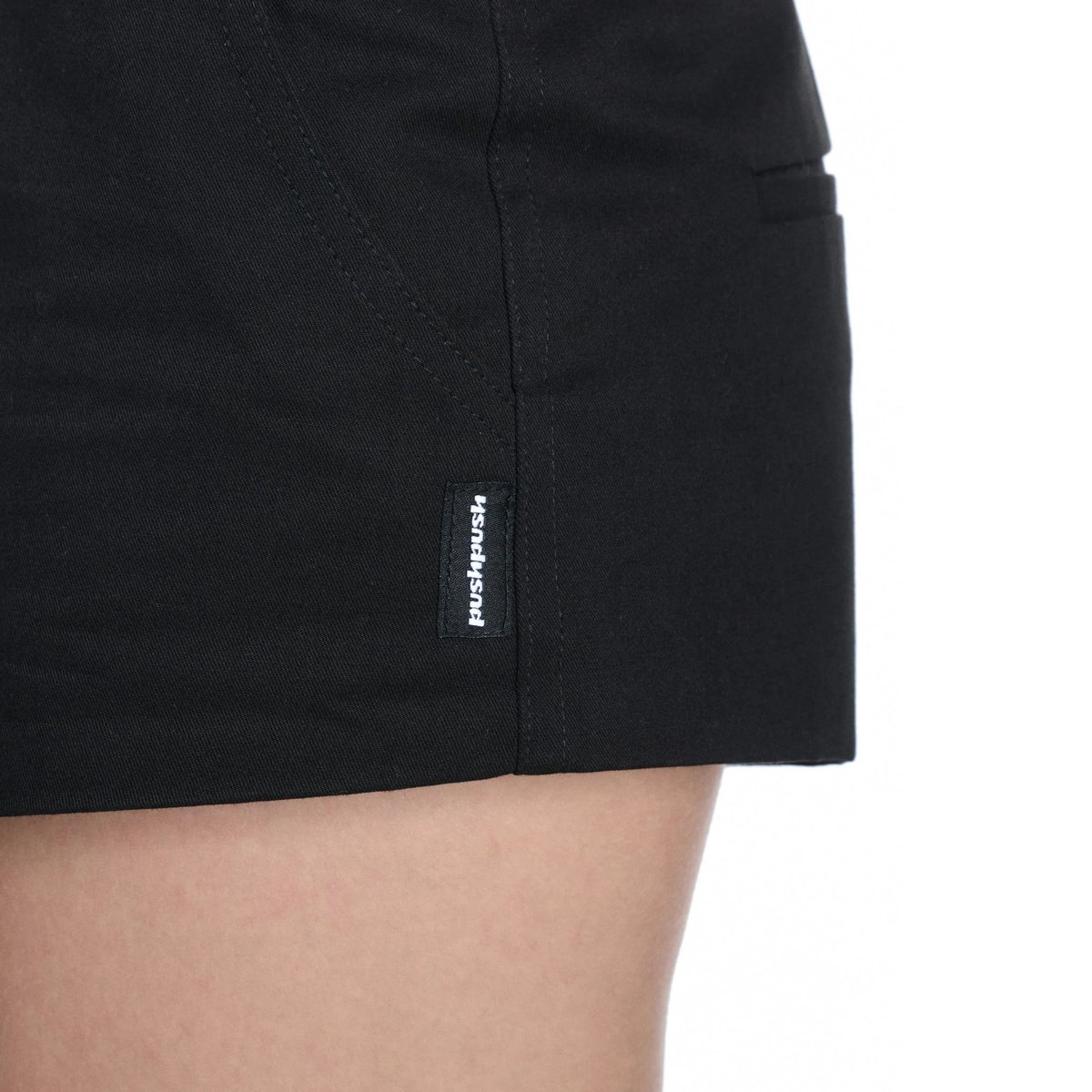 PUSH PUSH Charlie Slim Fit Low Rise Shorts - Black