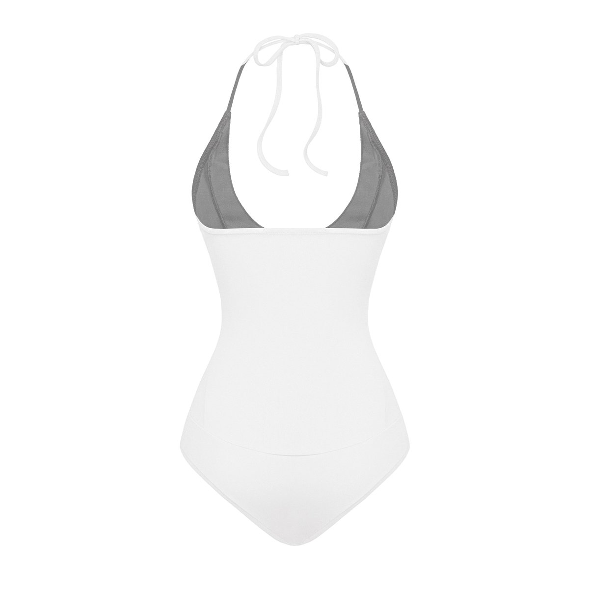 SISTERS Yedda Halter Neck Bodysuit - White