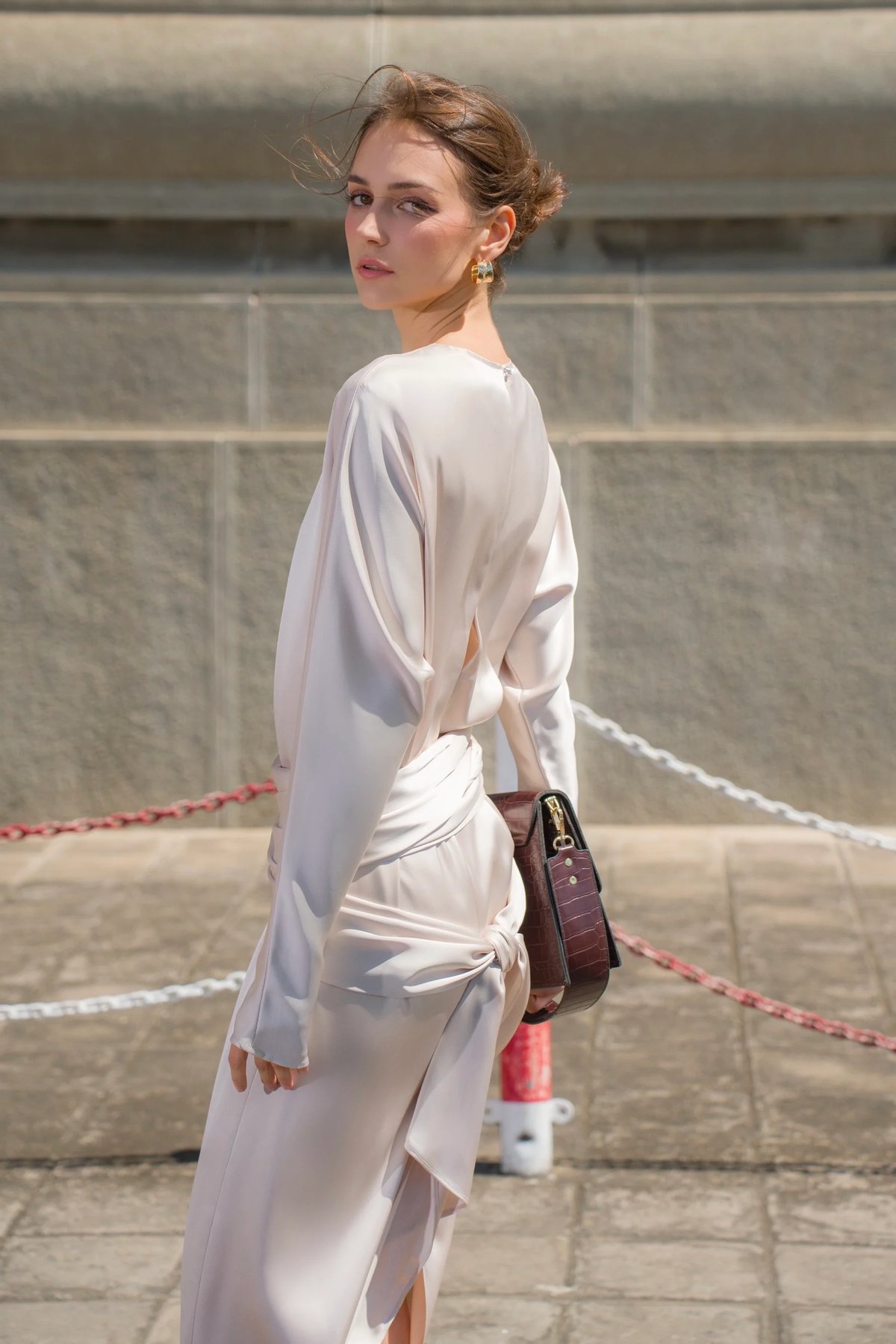 KISSERINE GEMMA Silk Dress