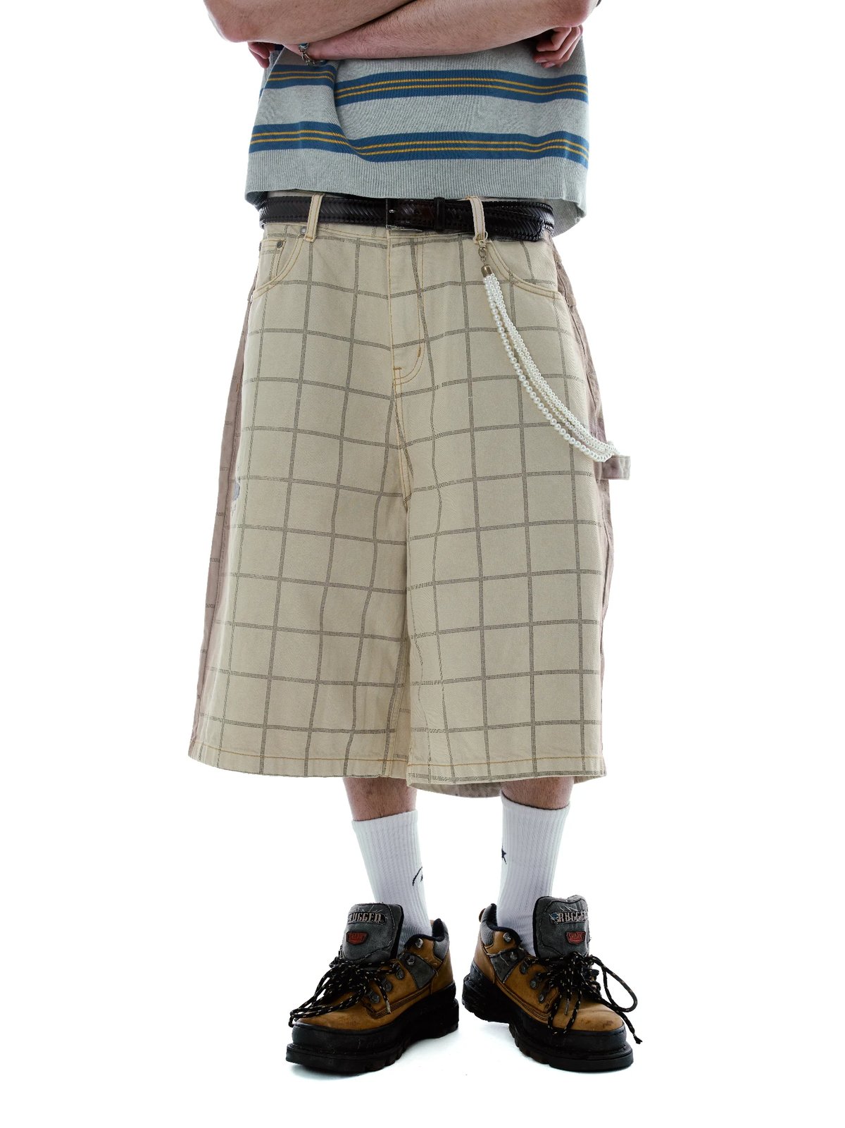 HADES Webby Canvas Shorts - Tan