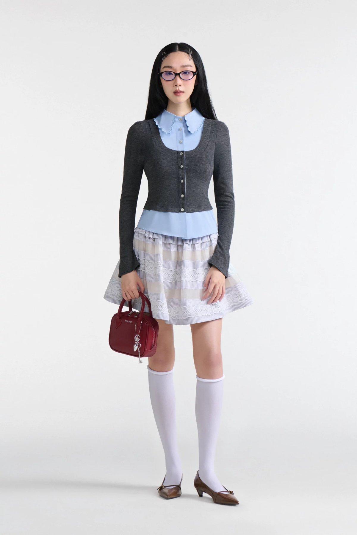 DEAR JOSÉ MERCURY Long-Sleeve Knit Top