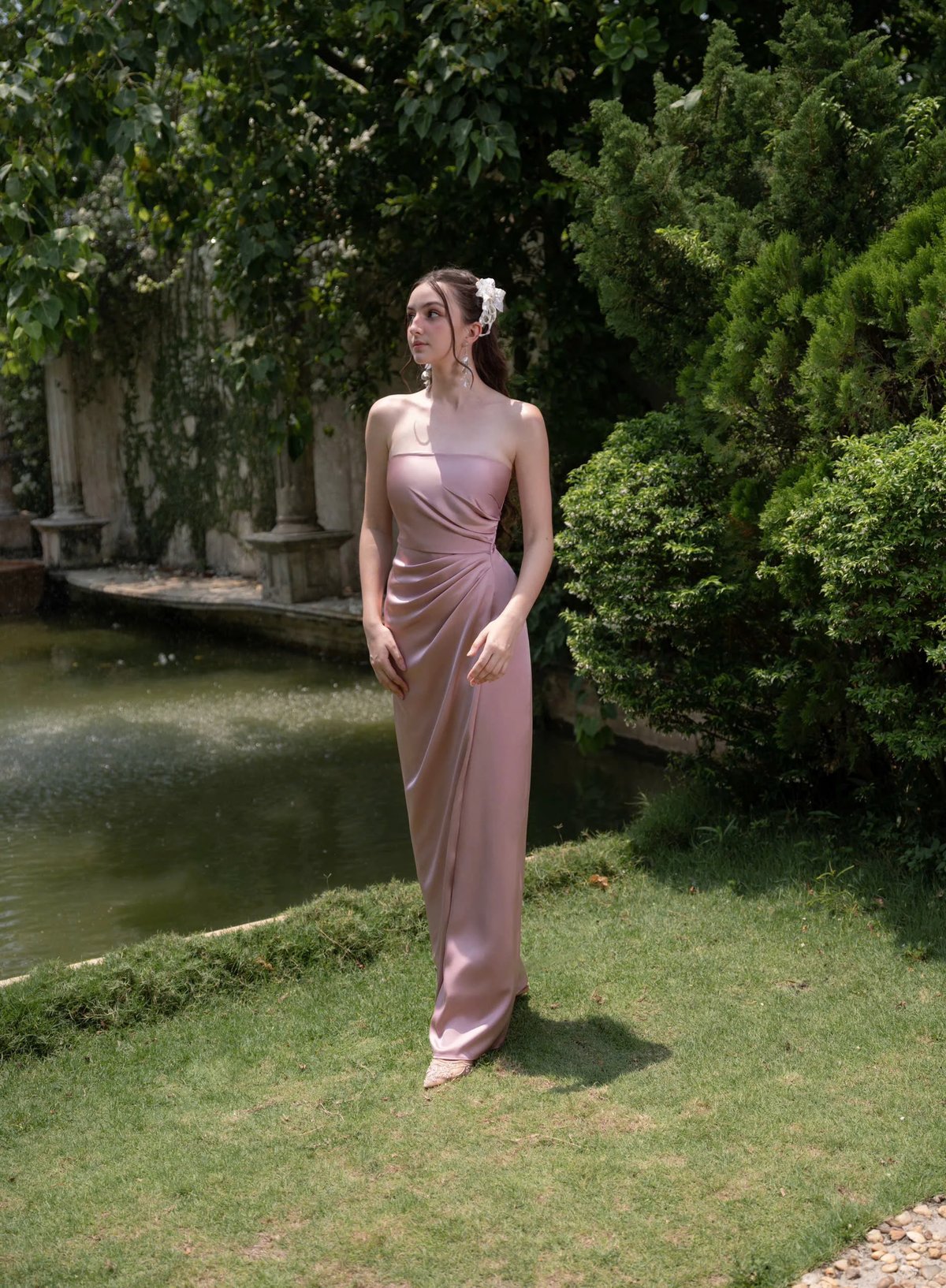 KISSERINE Jenny Silk Dress