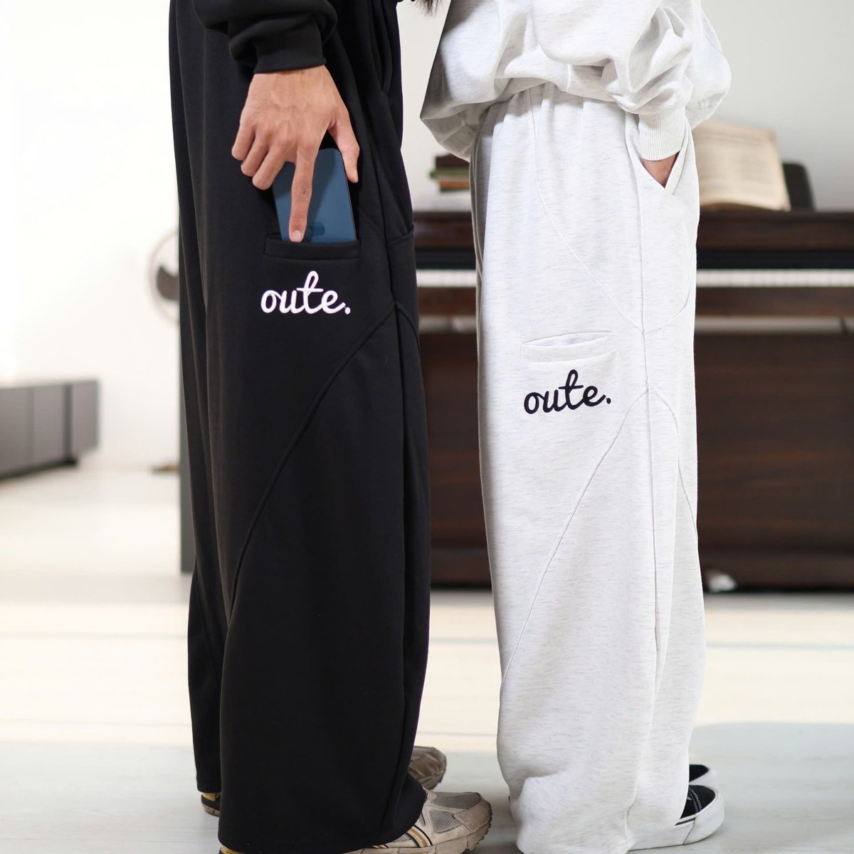 OUTERITY Classic 經典厚款寬褲 360gsm 雙面毛圈布長褲