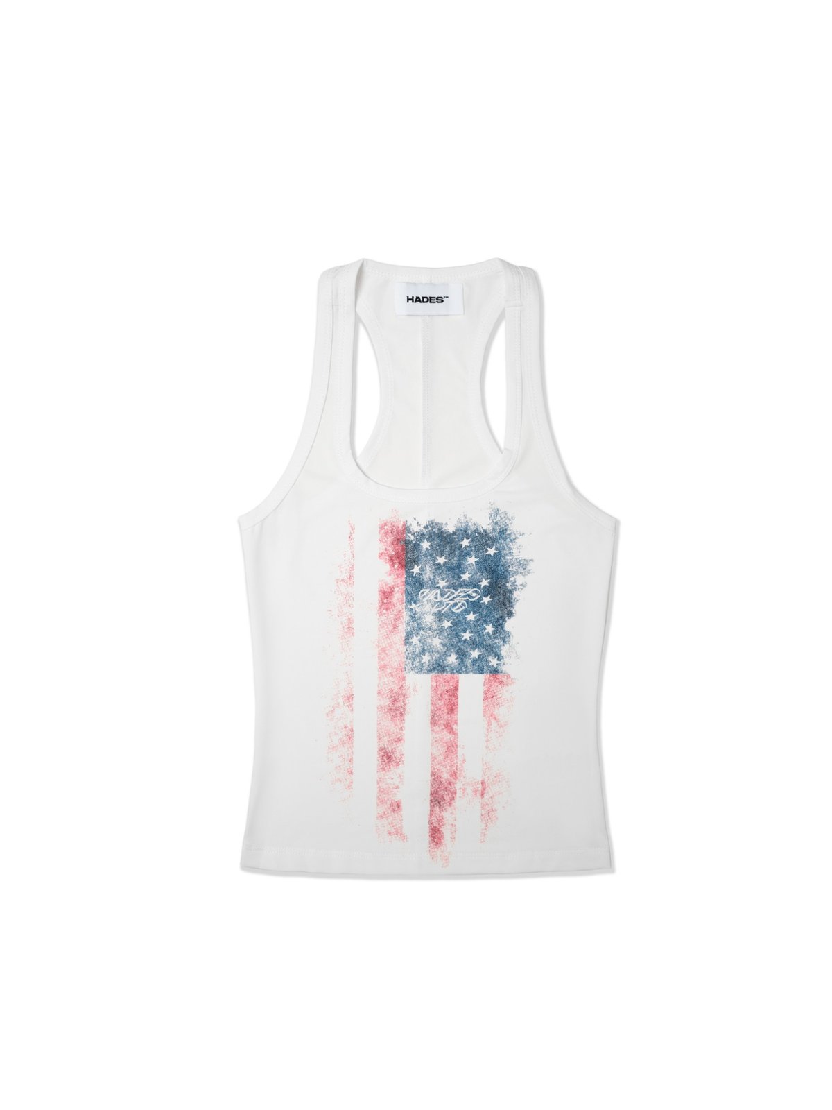 HADES Afterburn Graphic Tank Top - White