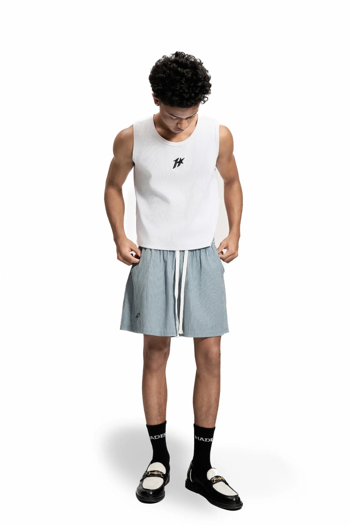 HADES Standard Striped Shorts 條紋抽繩短褲