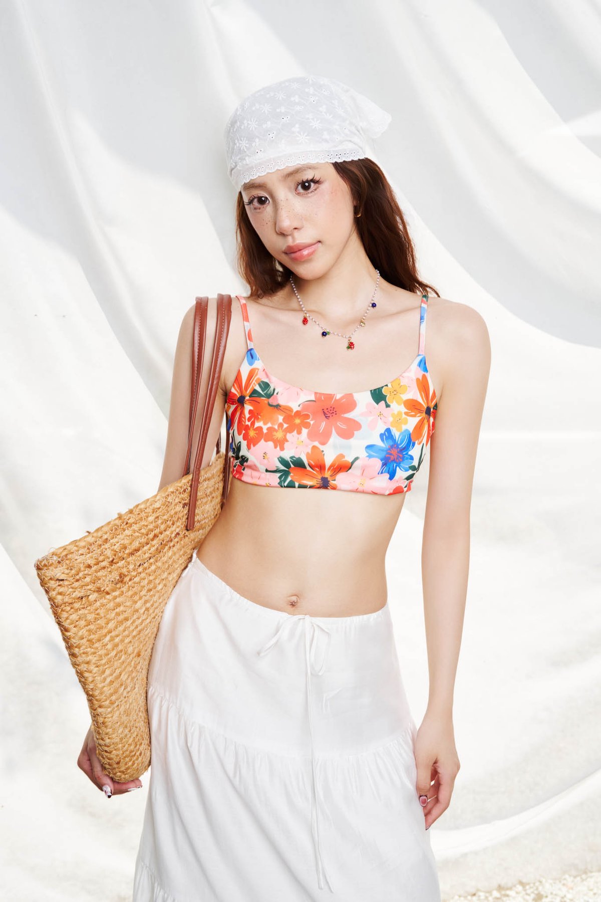 DOTTIE 多色碎花比堅尼泳裝套裝