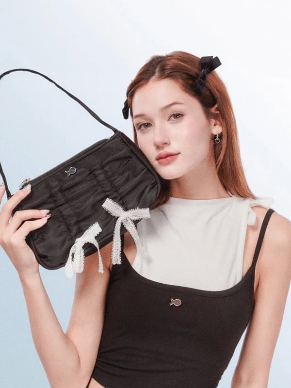 DKMV Rarmi Bag with Lace Ribbon Detail