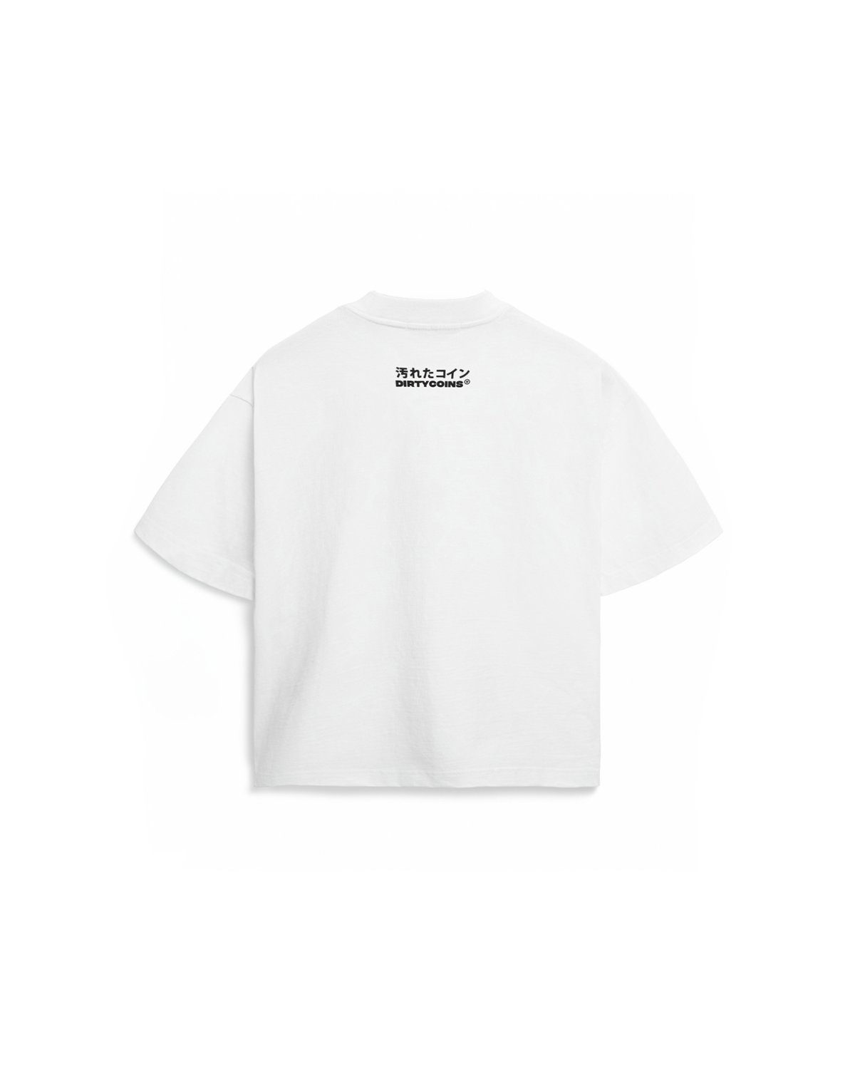 DIRTYCOINS Regular Boxy DC Wavy Logo T-Shirt