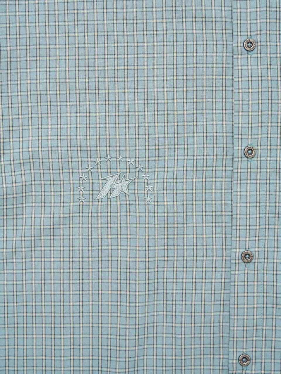 HADES Threadline Striped Long Sleeve Shirt - Blue