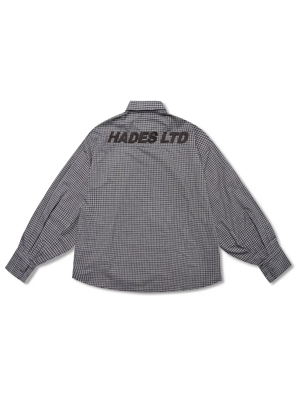 HADES Threadline Long Sleeve Striped Shirt - Black