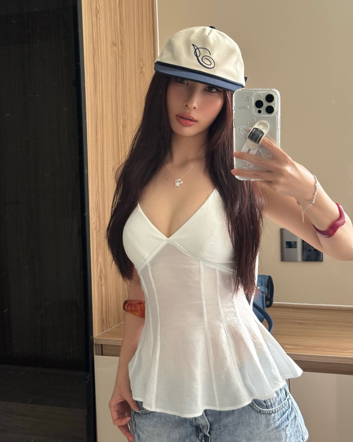 Emilie Mia Corset Style Camisole Top