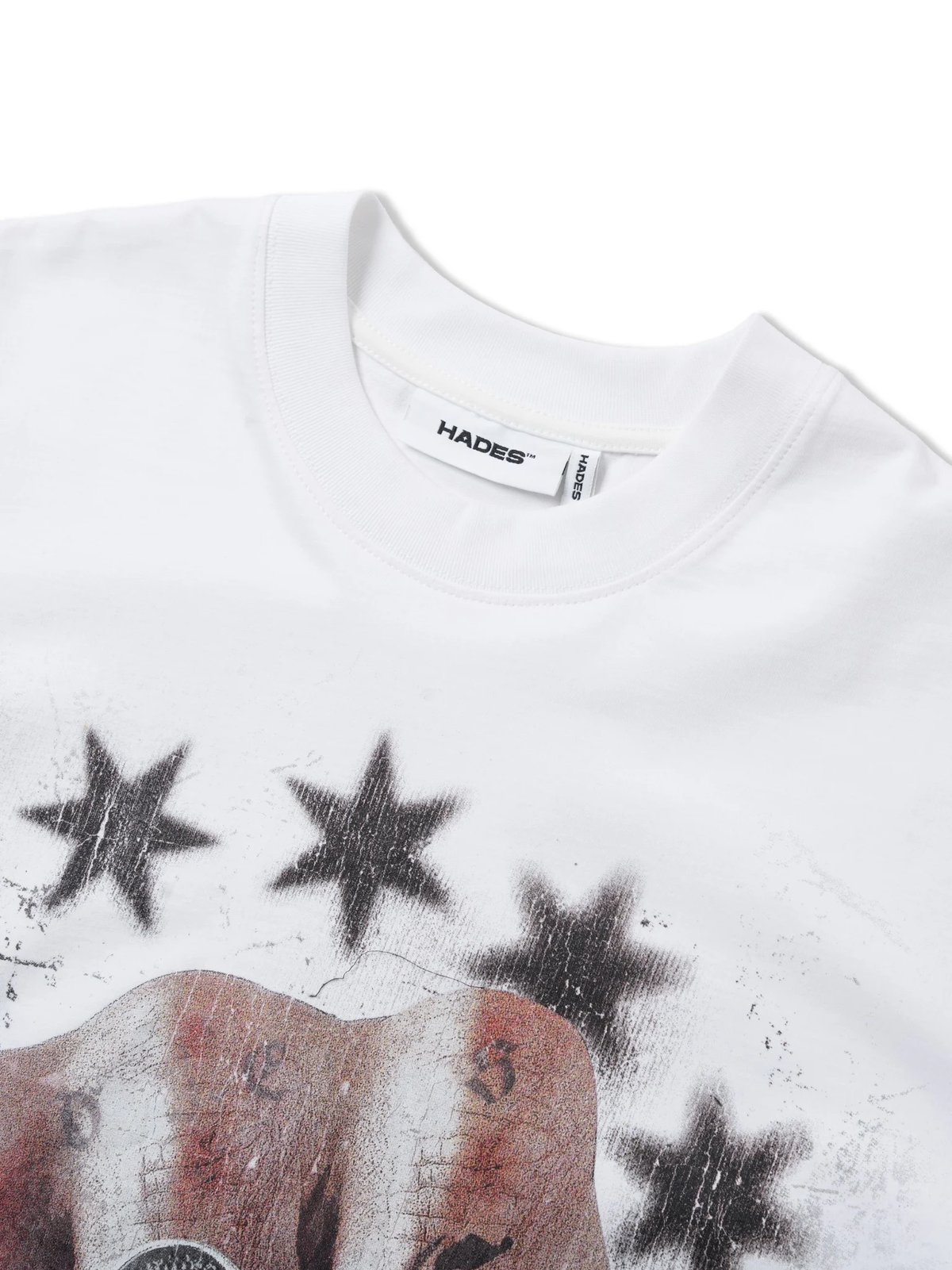 HADES VALOR GRIP TEE 白色 印花圖案 短袖 T恤