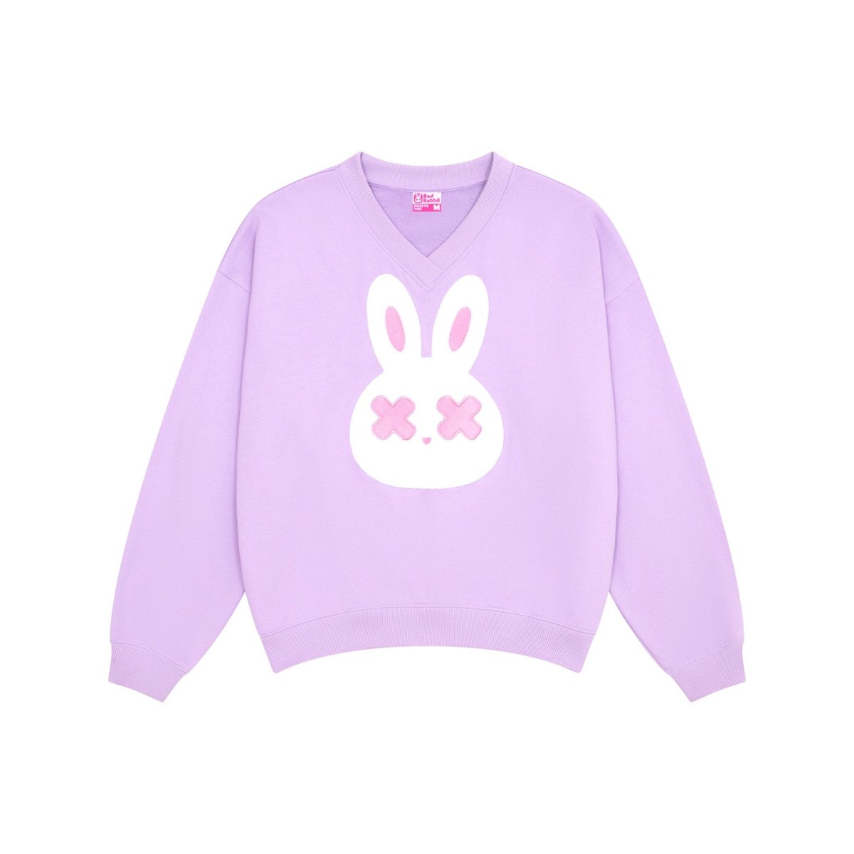 BAD RABBIT Purple You Boxy Oversized 毛衣