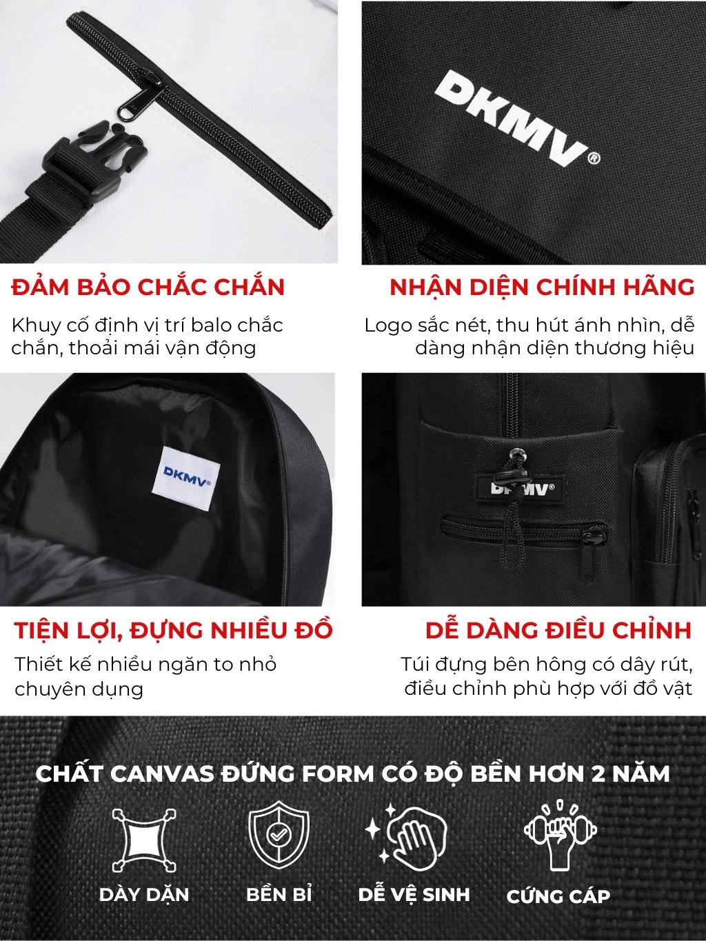 DKMV Lid Backpack 帆布多功能書包