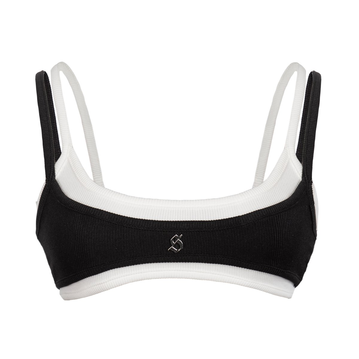 SISTERS Leti Two-Piece Spaghetti Strap Crop Top and Mini Skirt Set