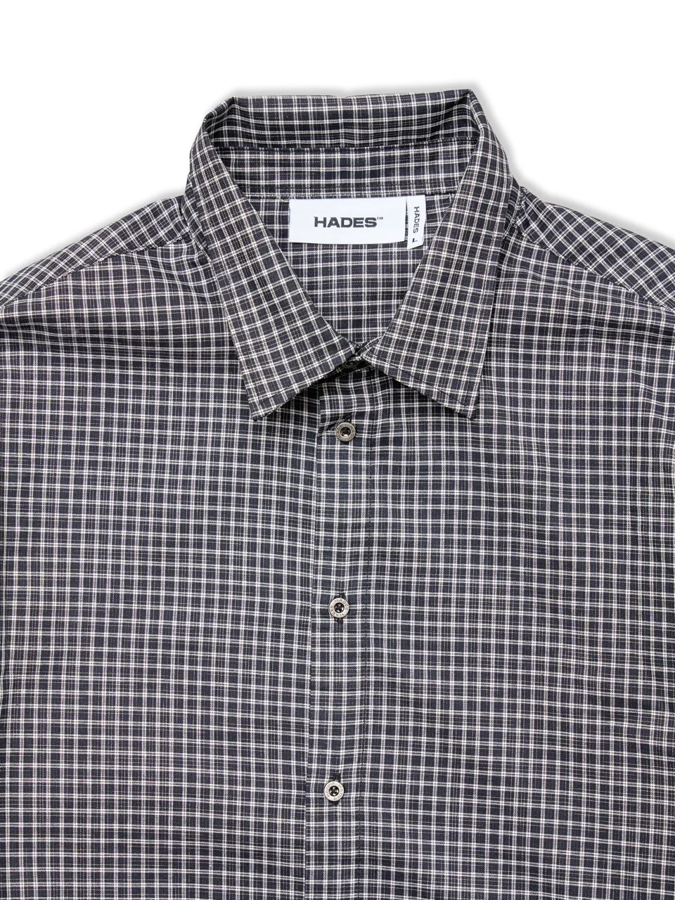 HADES Threadline Long Sleeve Striped Shirt - Black
