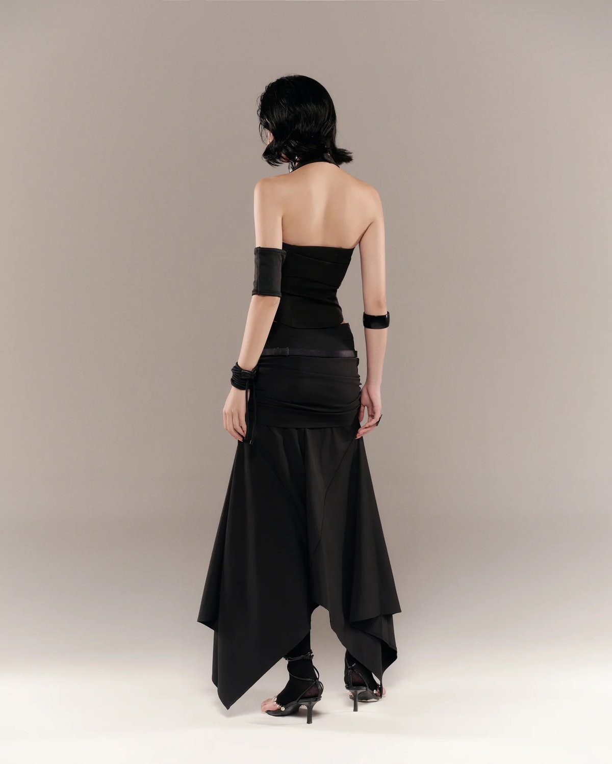 Bunnyhill DARI Corset Halter Top - Black