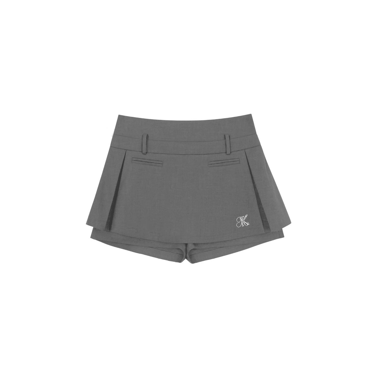 KILL SYSTEM Zizian 刺繡 Logo pleated skort Skort 裙褲