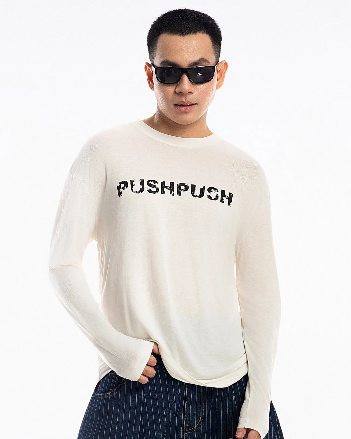 PUSH PUSH Soft Long Sleeve Tee
