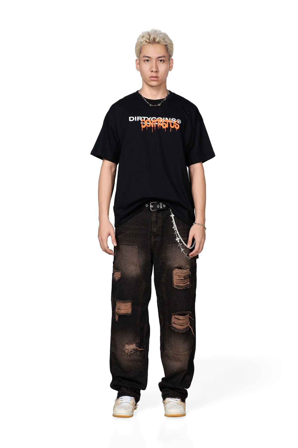 DirtyCoins Spray Logo T-Shirt