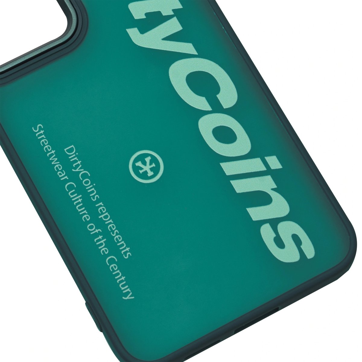 DIRTYCOINS Samsung Matte Logo Type 磨砂手機殼 - 綠色