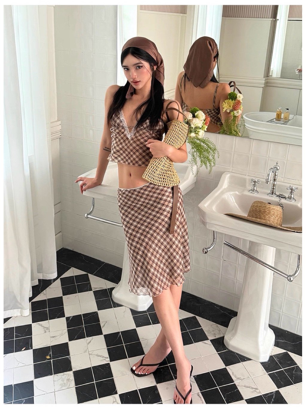 VSOCOOL Edit Carmel Two-Piece Set
