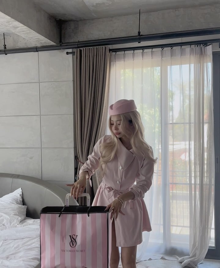 Bandarsaya Jessica Trench Coat Dress