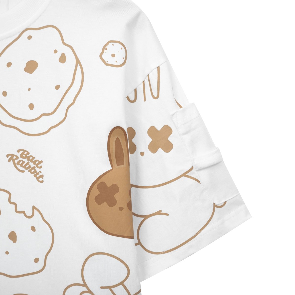 BAD RABBIT Cookie Rabbit 全幅印花棉質 T-Shirt