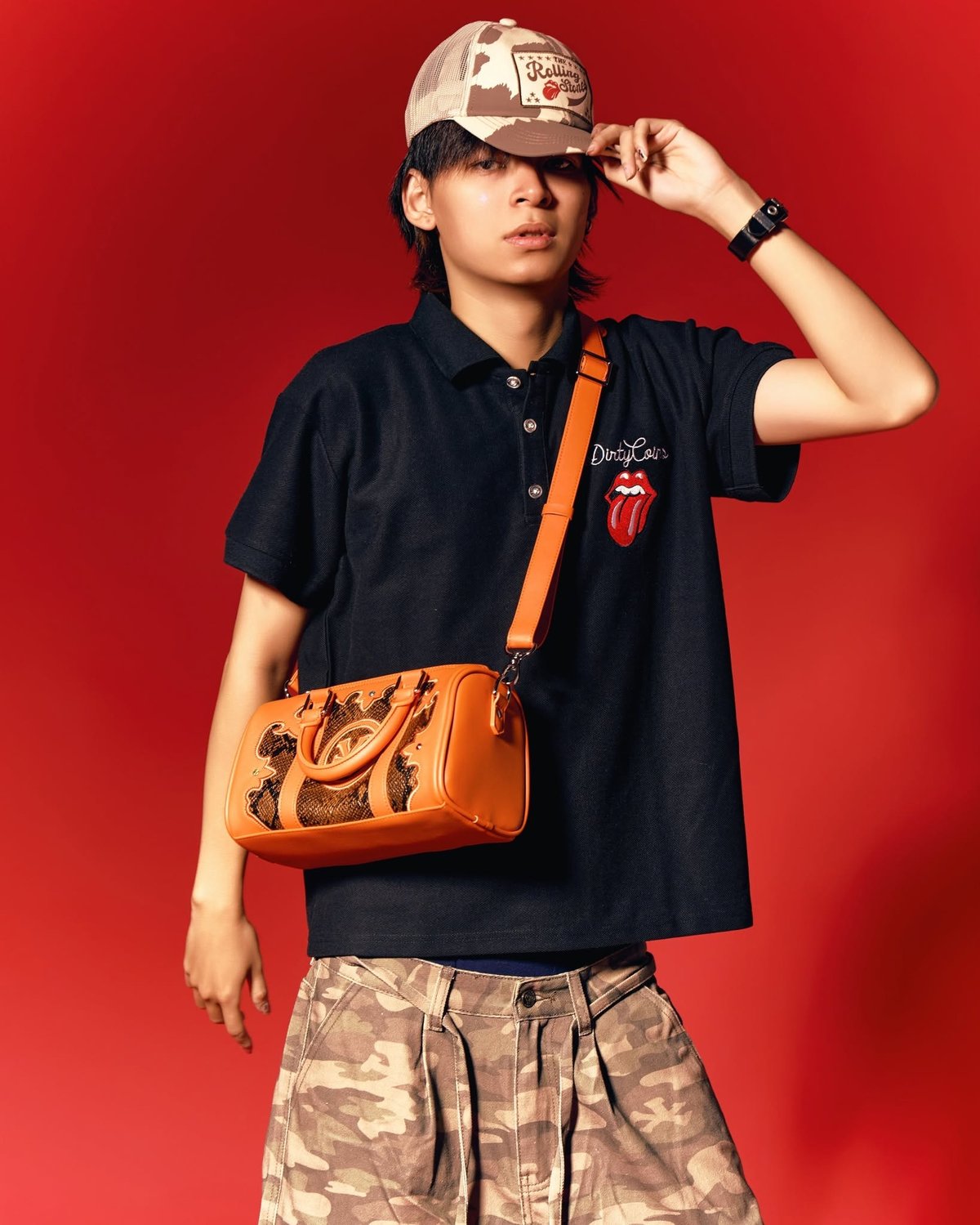 DIRTYCOINS DCxRS Embroidery Polo Shirt