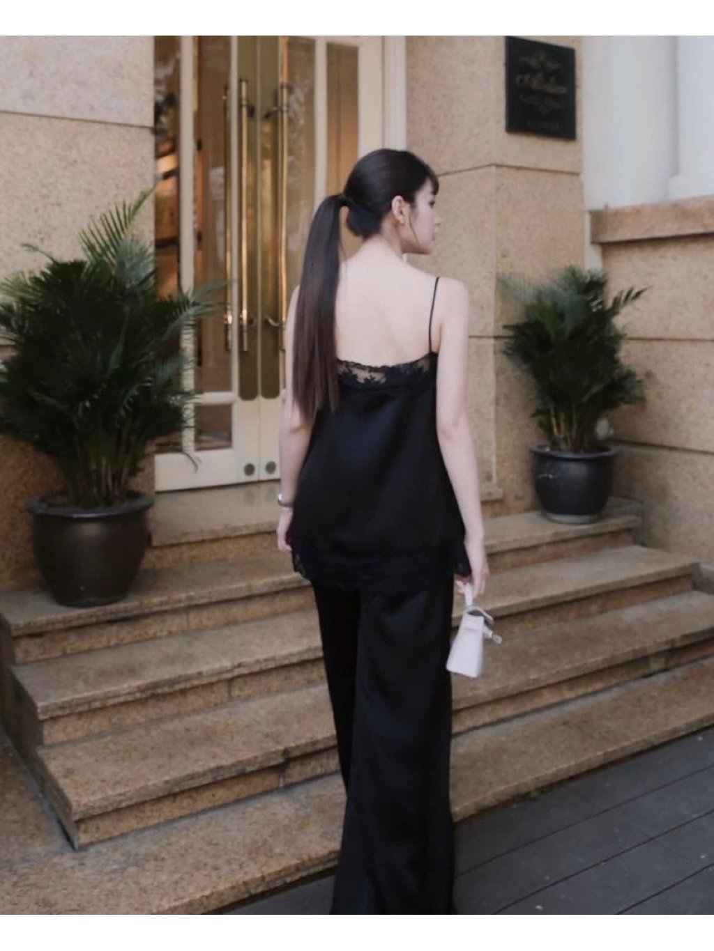 Chouchou Black Alina Set 黑色系列兩件套裝
