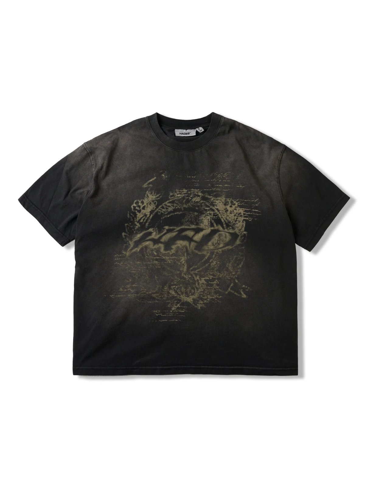 HADES Lost Letter Washed Graphic Tee