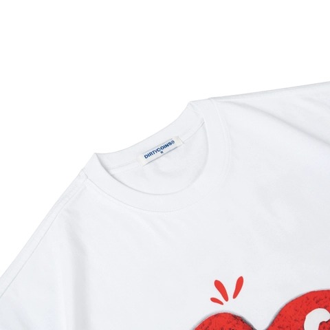 DIRTYCOINS Dico Lil Dino 紅色圖案 T-shirt
