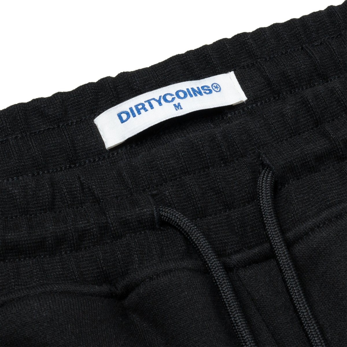 DIRTYCOINS Logo Patched Baggy Sweatshorts