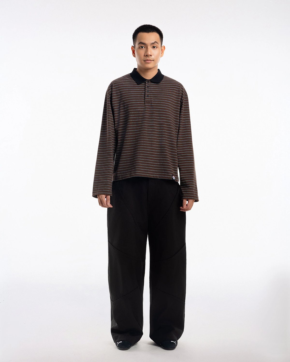 PUSH PUSH MILO Striped Polo Tee