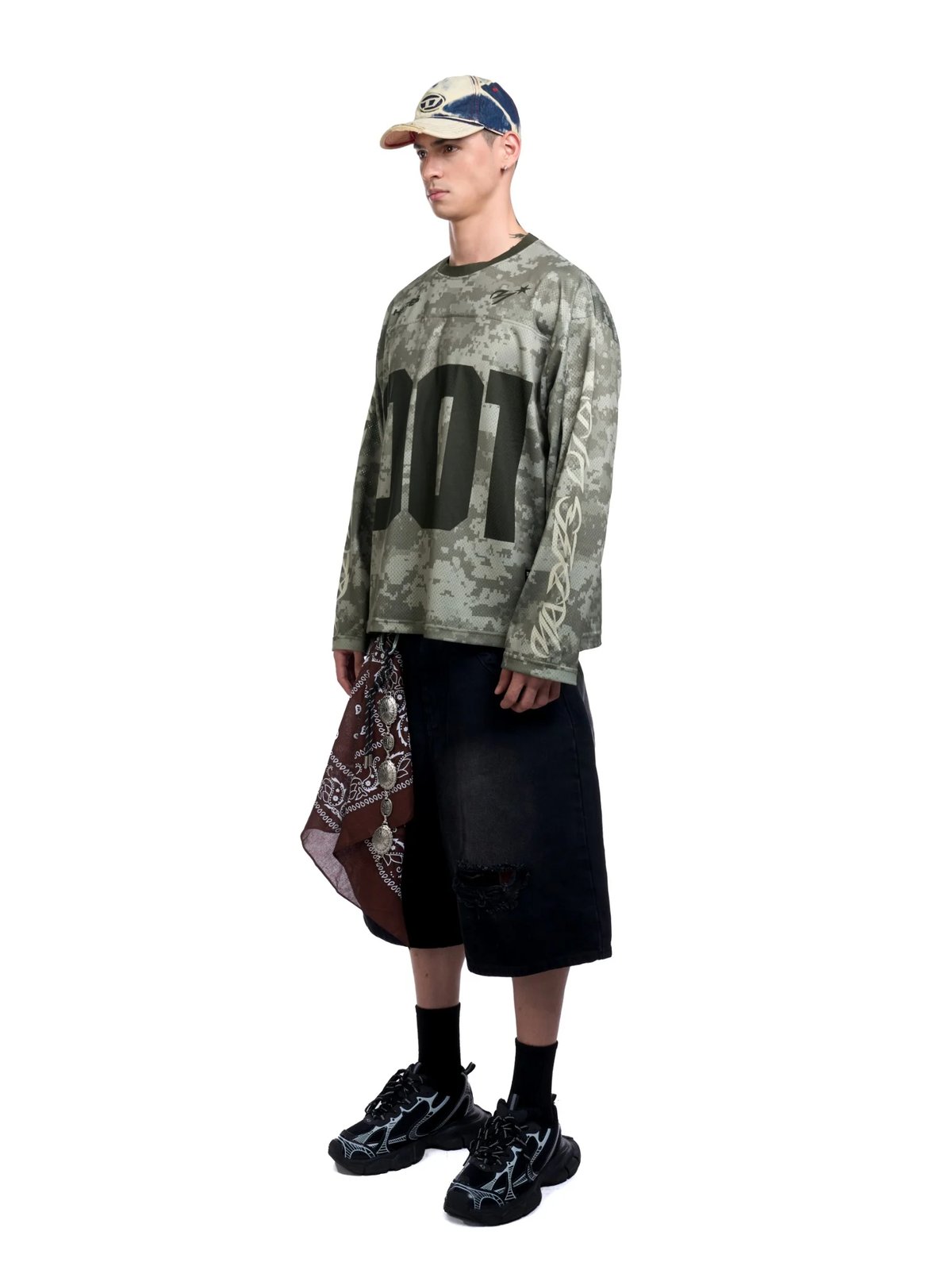 HADES 001 CAMO LONGSLEEVE JERSEY