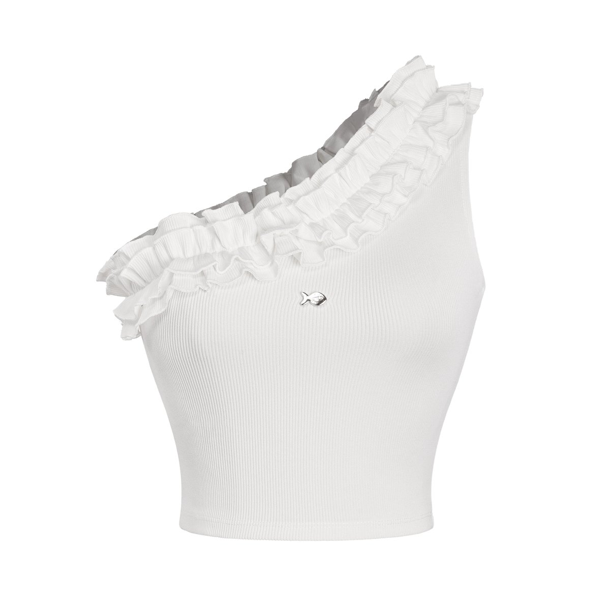 DKMV Larissa Set - Ruffled Top and Mini Skirt