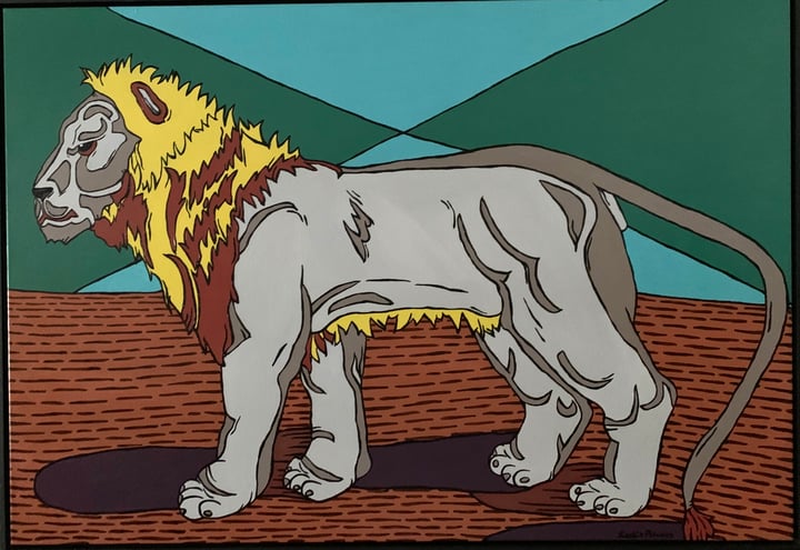 Lion, after Durer